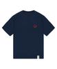 GRAVER [Unisex] Small Drawing Smile Short Sleeve T-Shirt_3 Colors