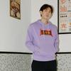 CLOT Sweatshirts Unisex Purple Hooded Moderate Regular CTHD20SP3005-PU