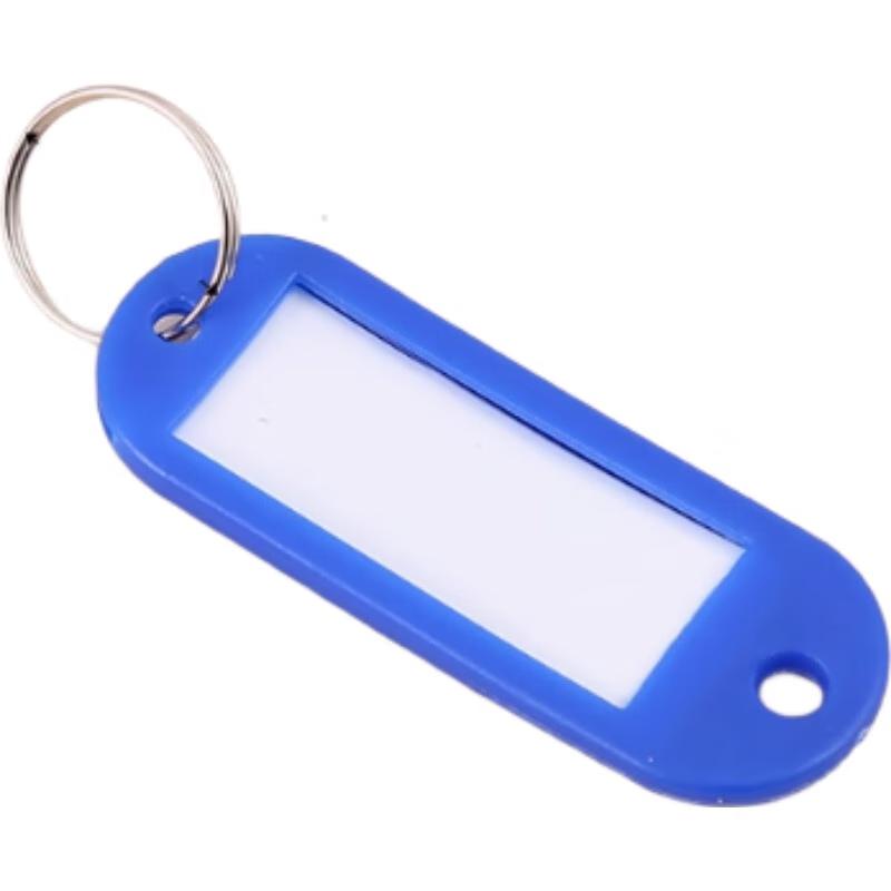 Plastic Key Tags with ID Labels
