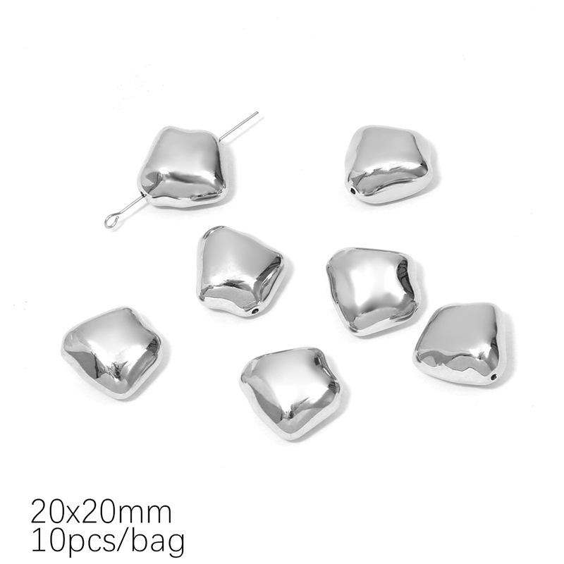 Irregular Plastic Spacer Beads for DIY Jewelry - Handmade Special-Shaped Beading Accessories