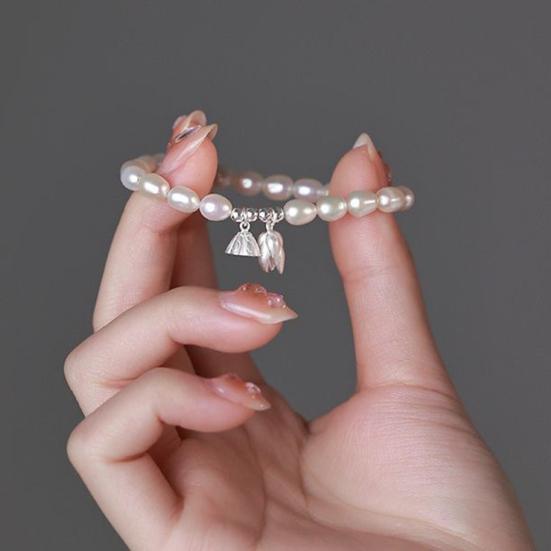 Women Brooch Lotus Leaf Shape Rhinestone Water Drop Enamel Anti-slip Shoulder Bag Suit Coat Collar Hat Clothes