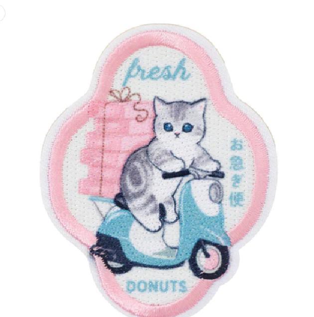 

mofusand Mofusand COFFEE AND DONUTS Cream Patch Sticker ( Express Delivery )