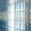 Europäischen Stil Bildschirm Vorhang Wohnzimmer bestickt Trennvorhang Schlafzimmer Erker Fenster Bildschirm Vorhangstange