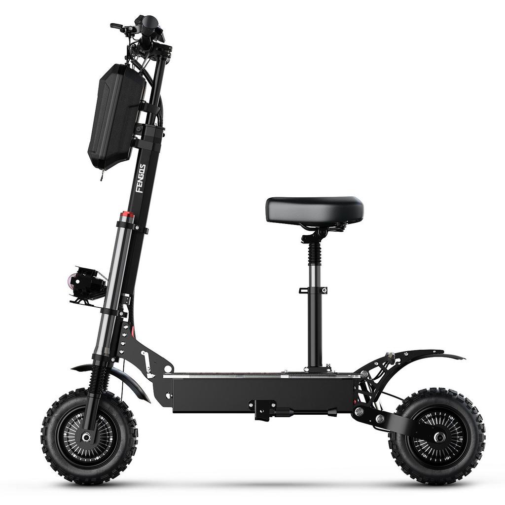 FENGQS GT8 PRO Electric Scooter 11 inch Off-Road Tire 2800W*2 Motor 60V35Ah Battery 85km/h Max Speed 100km Max Range Adult Foldable E-Scooter
