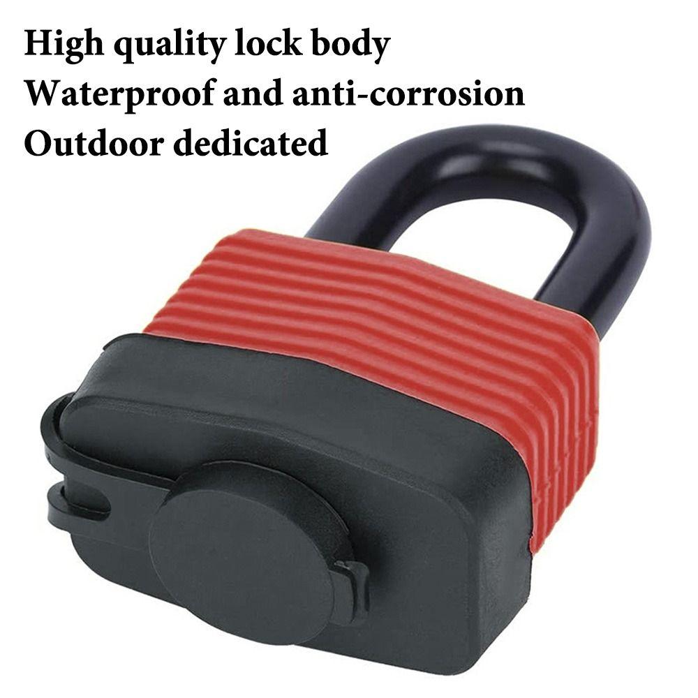 40mm železná bezpečnost odolný proti povětrnostním vlivům Vodotěsný zámek dveří visací zámek s krátkým paprskem