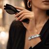 9mm Italienische Kettenglied Armband Quadratisch Elastisch Handkette Modular Edelstahl Armband Schmuck