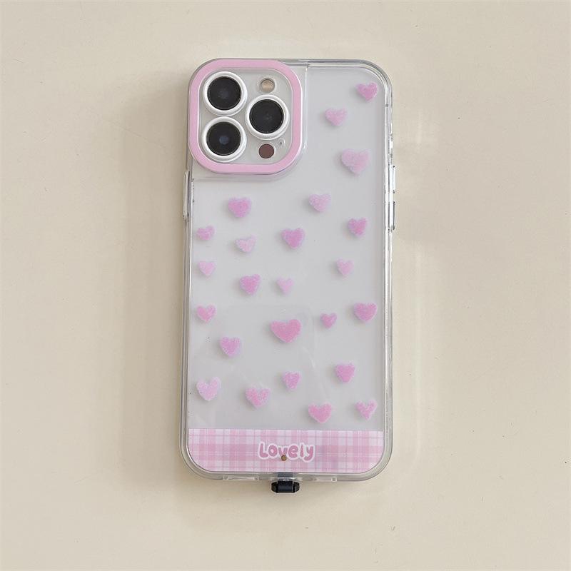 Heart Full Screen iPhone 14/13/11/pro Max Case with Drop Protection