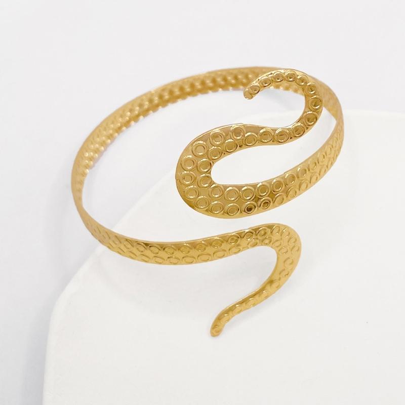 Elegantes Armband Vintage gewundene Schlange Oberarmreif Freundin Geschenke Oberarmband Weibliche Armdekoration