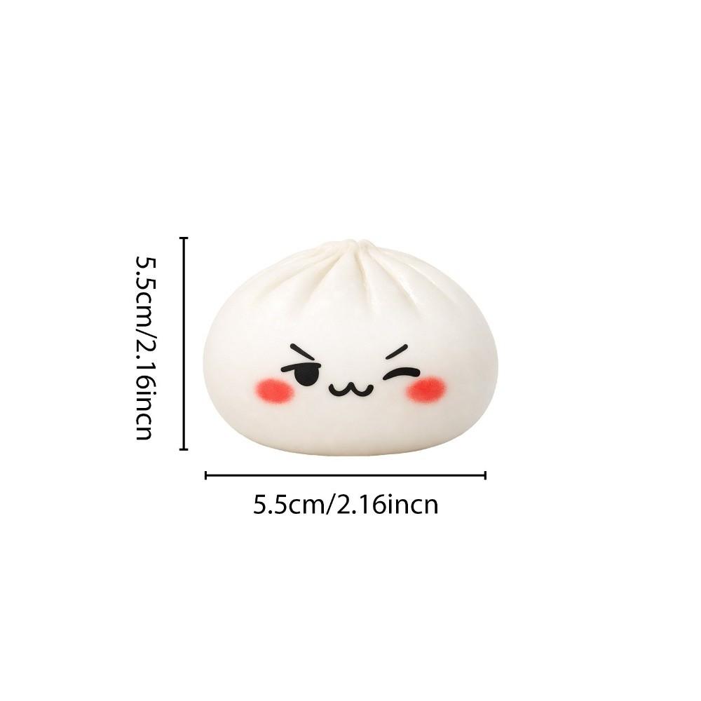Soft Steamed Stuffed Bun Squishy Pinch Le Slow Resilience Squishy Toy Relaxation Tool