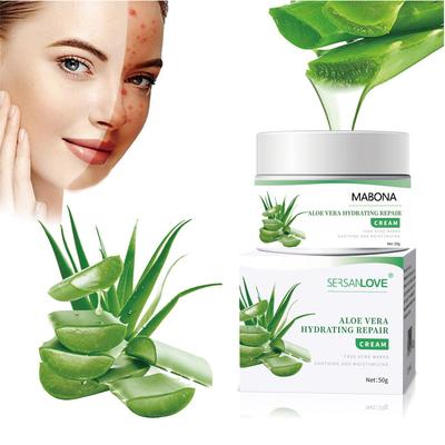 Algen-Aloe-Gel, feuchtigkeitsspendende und aufhellende Tagescreme, Anti-Aging-Falten, Kollagen, aufhellende Gesichtscreme, Aufhellung und Hautpflege