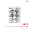 24Pcs 3Cm Christmas Ball Ornaments Xmas Tree Balls Christmas Tree Hanging Pendant Festive Party Supplies Christmas Decor