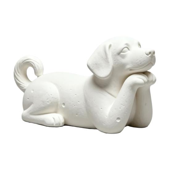 3D Printed Dog Figurine Figures Small Cute Puppy Animal