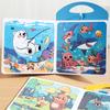 Early Education Animal Cognition Water Painting Book, Repeated Graffiti Water Coloring Painting Book, Children'S Sticker Toys