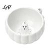 Kitchen Fruit Washing Bowl Halloween Swirl Bowl Ghost Center Berry Wash with 360 Degree Rotating Vortex Decor Spin Function PLA Strainer Basket for