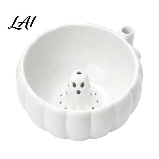 Kitchen Fruit Washing Bowl Halloween Swirl Bowl Ghost Center Berry Wash with 360 Degree Rotating Vortex Decor Spin Function PLA Strainer Basket for