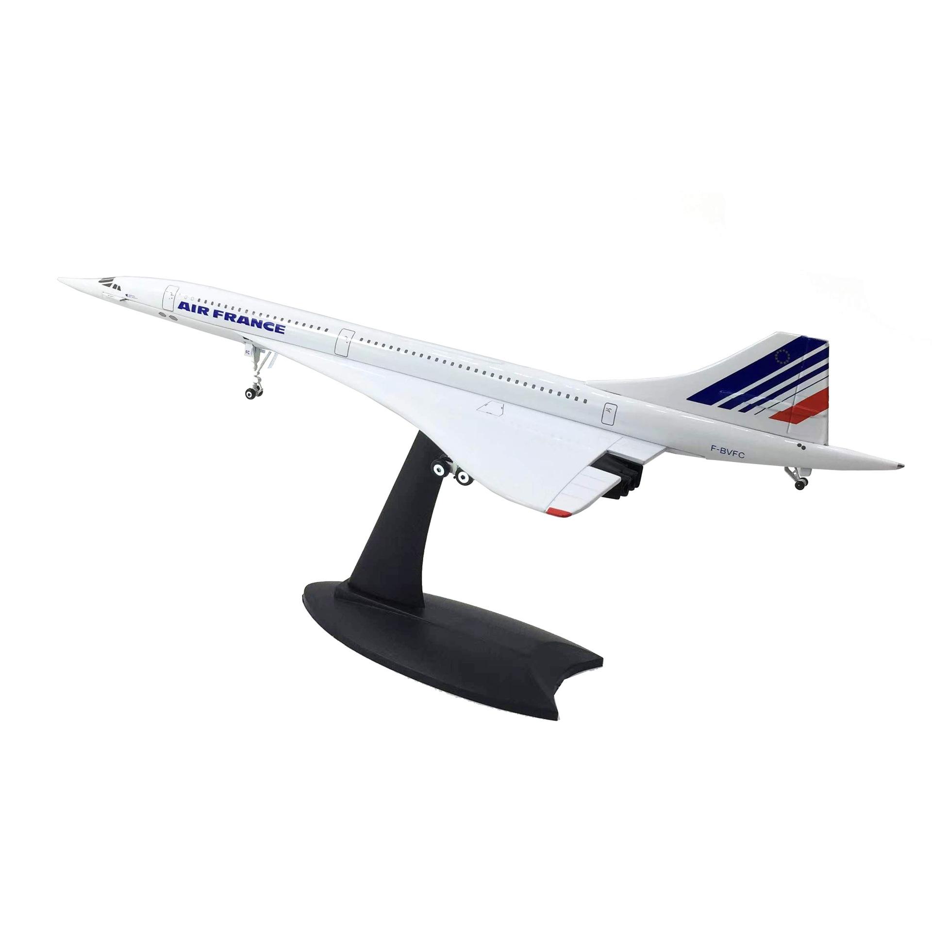 

1/200 British Concorde Aircraft Model G-BOAG Alloy Finished Product Collection Model