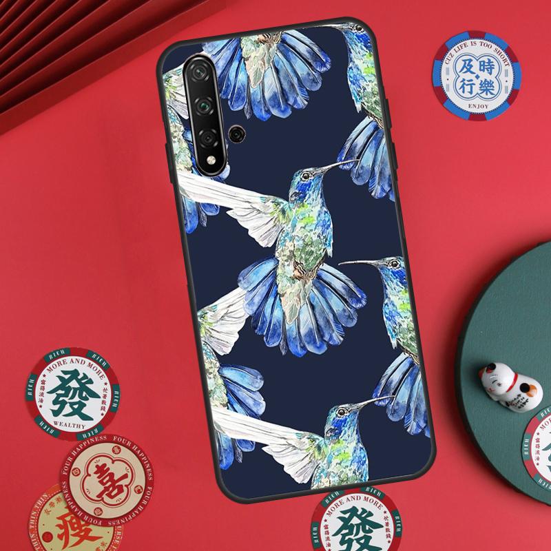 Hummingbird For Huawei Nova 5T 10 9 SE 7i 8i 11i 12i Y73 Y90 Y70 Y72 Y61 Y91 P60 Pro P30 P40 Lite Case