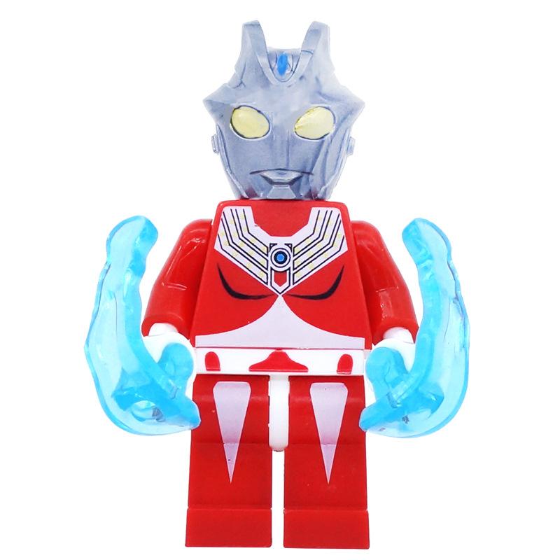 Figurine Blocuri de Construcție Set Păpuși Asamblare Particule Mici Cu Geantă Arme