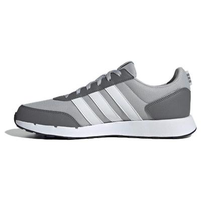 Run 50s Rahat Kumaş Dayanıklı Nefes Alabilir Düşük Bilekli Koşu Ayakkabıları Unisex Spor Ayakkabı Gri IG6553