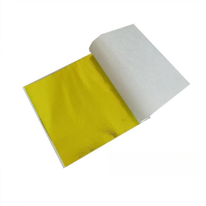 100 Sheets of Gold Foil Paper/Buddha Statues Various Colors Furniture Light Fixtures Handicrafts Decoration Color Aluminum Foil