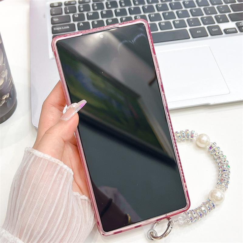 Dreidimensionales Schleifenplattieren Imd Geeignet für Samsung S25 UltraA36A16 Handyhülle mit Armband Objektivfolie S24