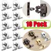 New 10-1Pack Magnet Cabinet Catches Door Stop Closer Stoppers Damper Buffer For Wardrobe Hardware Furniture Fittings Accessories