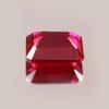 AAA 12x6 MM Flawless Blood Red Ruby Emerald Cut Loose Gemstone Mozambique
