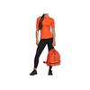 Adidas Solid Color Crew Neck Pullover Logo Print Short Sleeve T-Shirt Women Tops Half-Impact-Orange HI6151