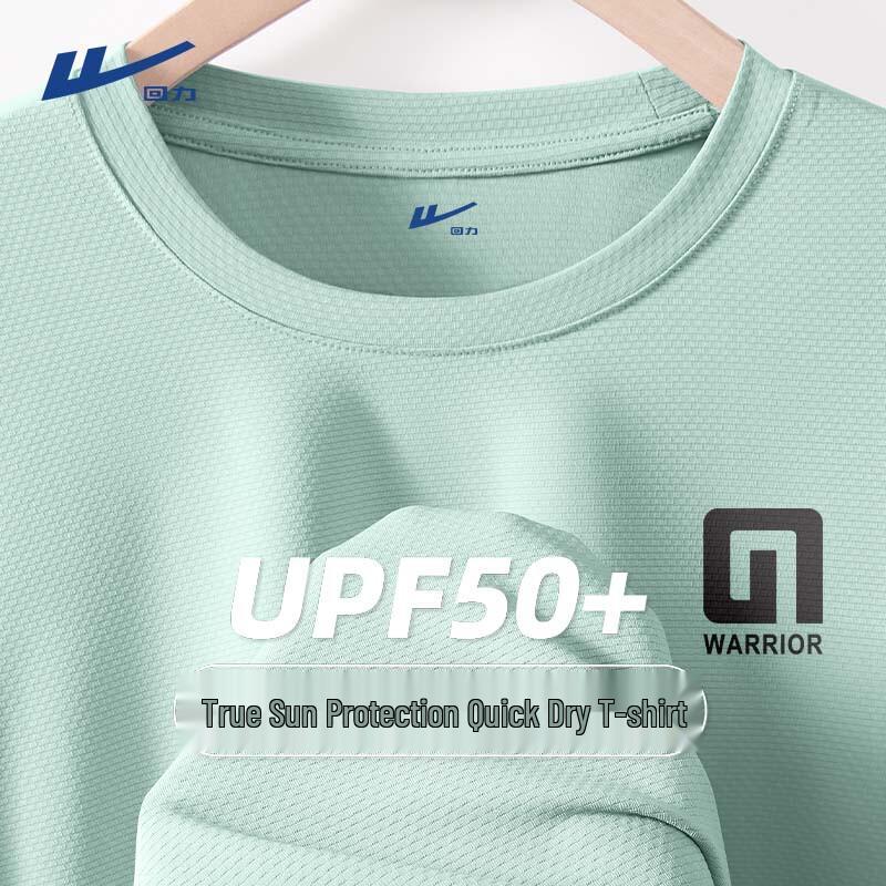 

Warrior Men s Quick-Dry Ice Silk Short-Sleeve T-Shirt L