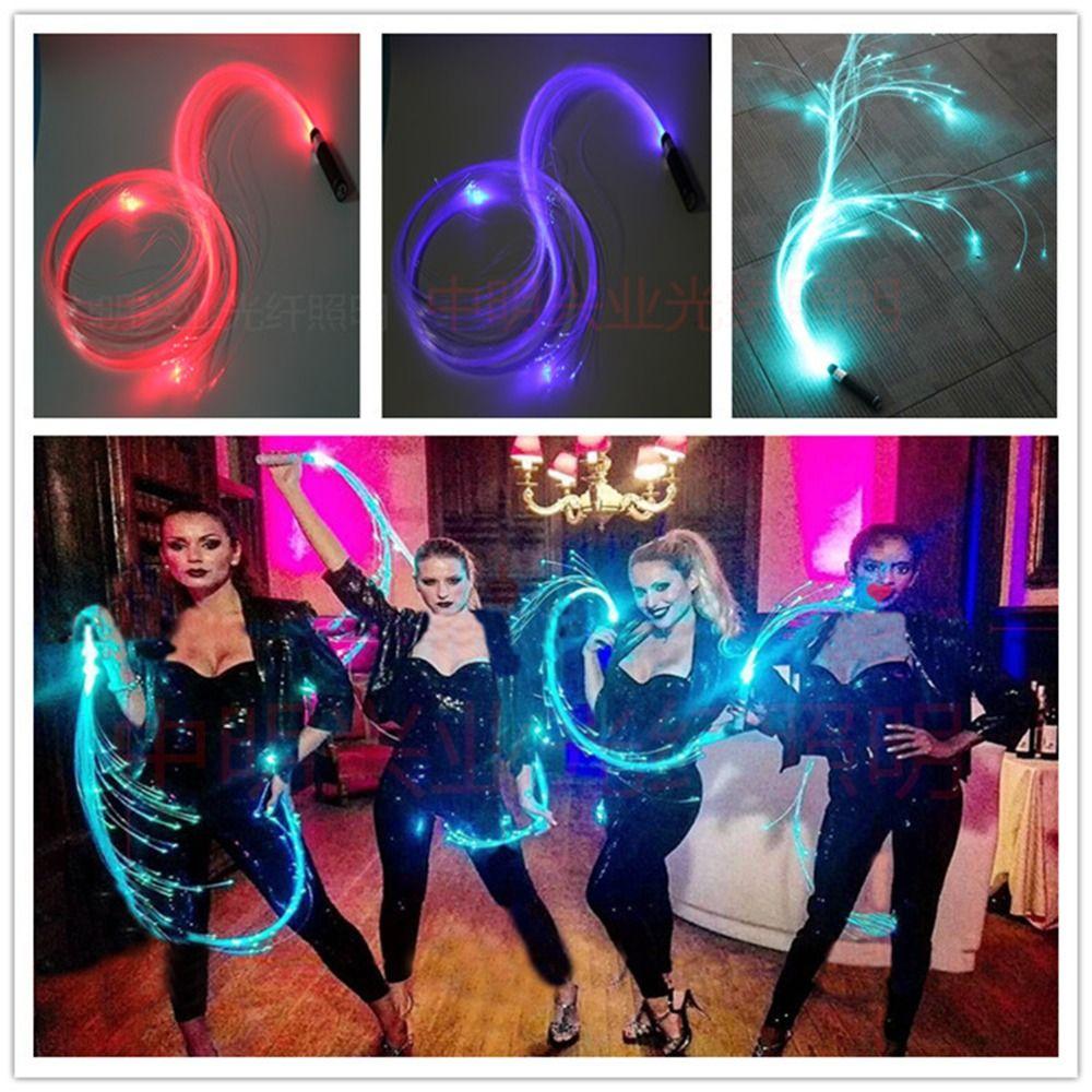 

Высококачественная поворотная на 360° Rave Party Pixel Whip Light Up Rave Toy Супер яркий светодиодный оптоволоконный кнут