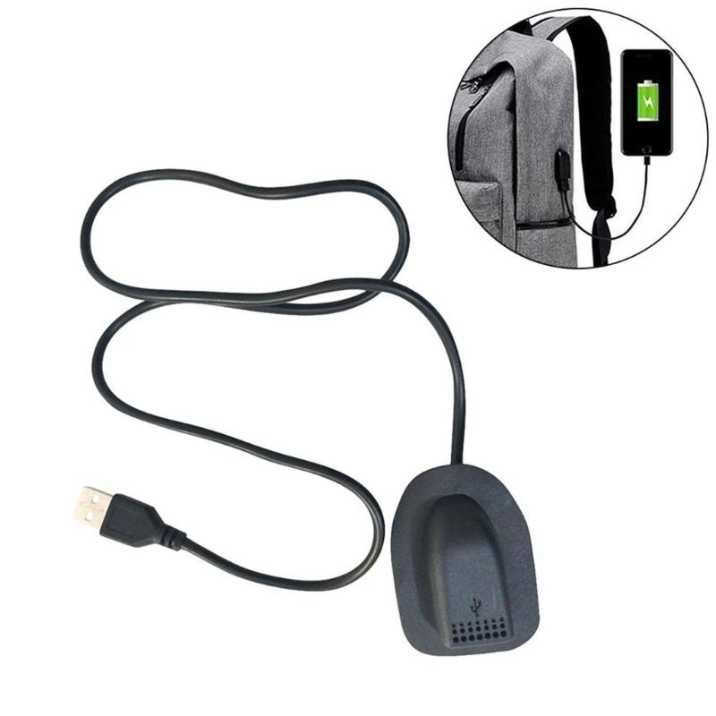 Outdoor Backpack External USB Charging Interface Adapter Charging Cable Tool