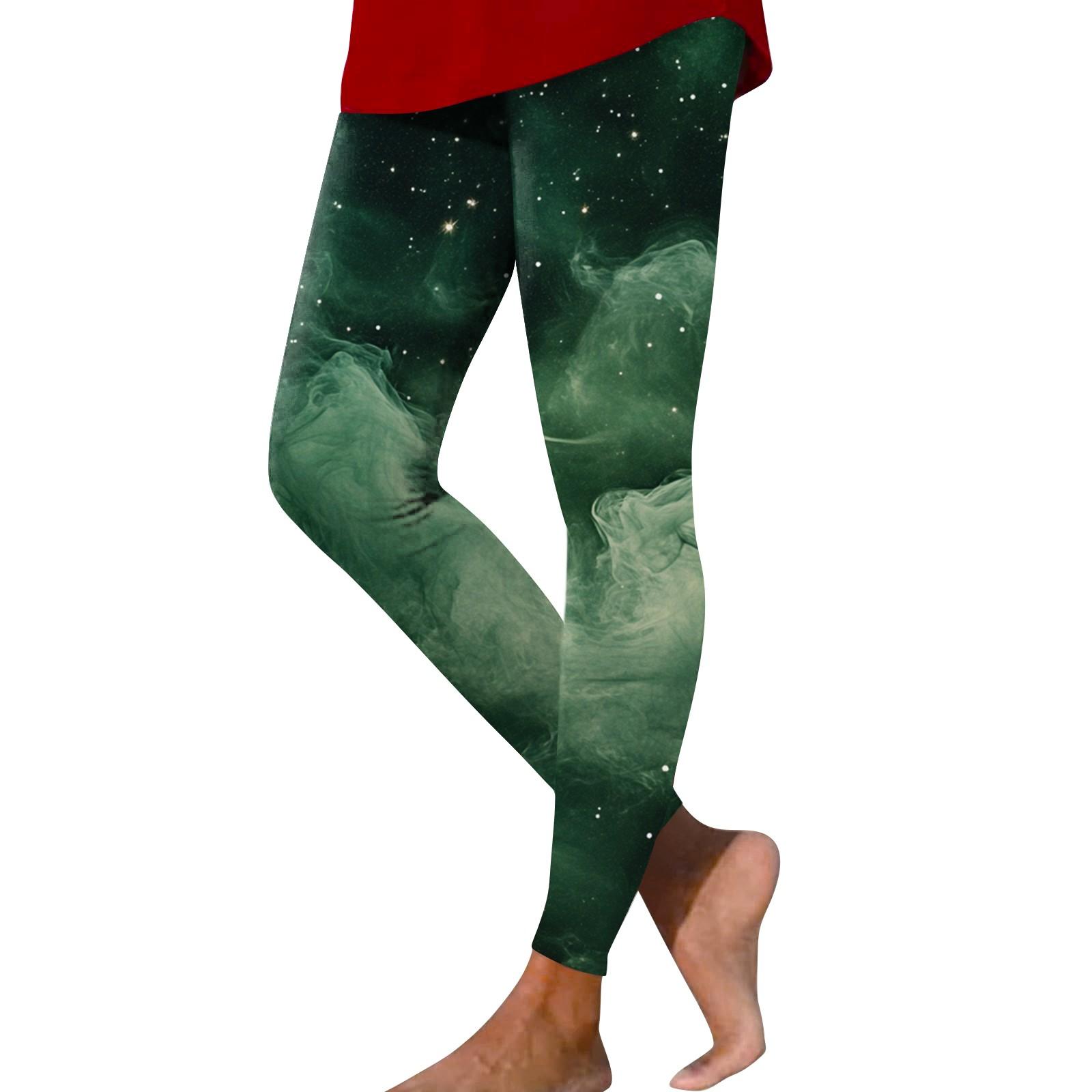 

Женские модные облегающие эластичные повседневные брюки для йоги с принтом и эластичной талией S