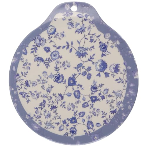 Royal Arden Trivet, Pan Mat, Flower Pattern, Blue, 20 x 18 x 1 cm, 57504