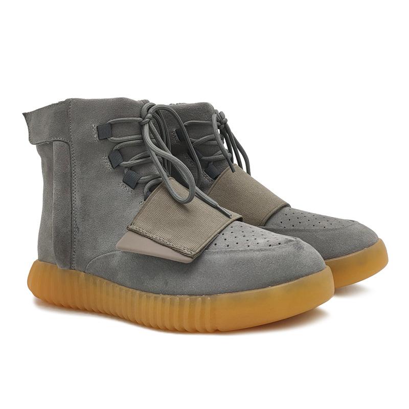 

Спортивная обувь Мужская кожаная обувь для папы Осень и зима Плюс бархатная теплая сетка Красные кокосовые туфли Туфли на толстой подошве Женские модели для пар