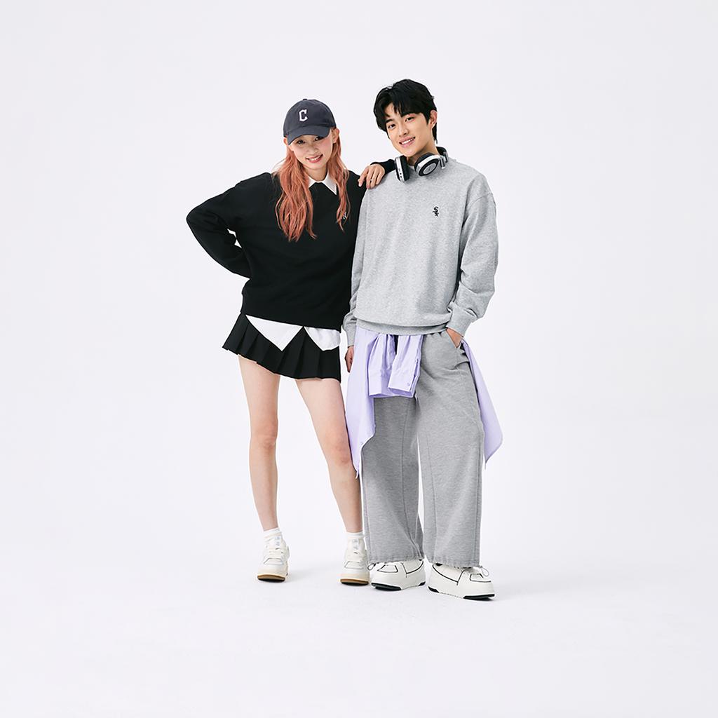 New MLB Basic Collection City Life Chicago White Socks SS25 Sweatshirt Unisex Heather Gray 3AMTB0151-44MGS