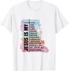 Jesus Is My God King Lord Savior Christian Faith Jesus God T-Shirt