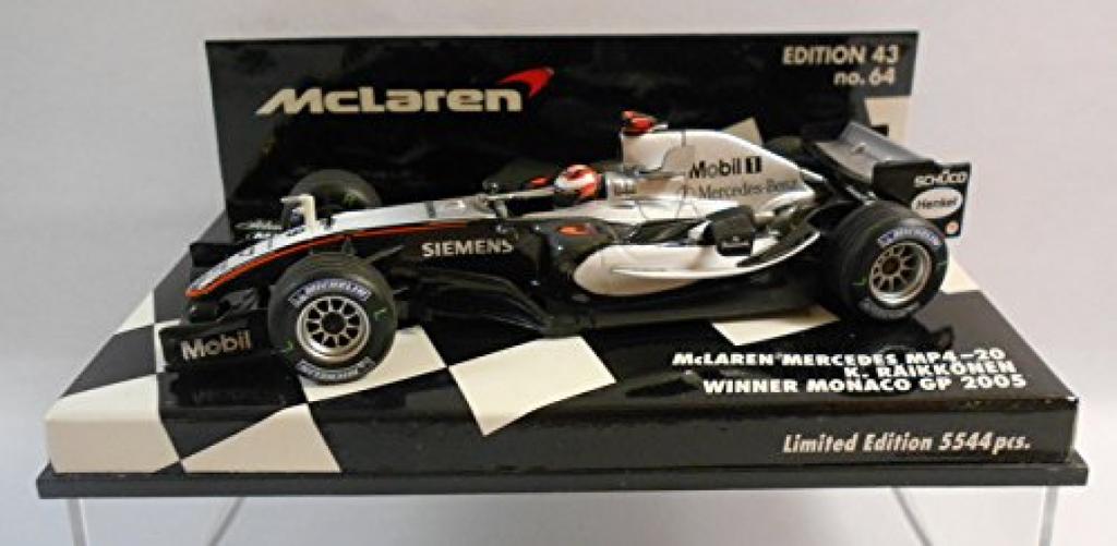 McLaren Monaco GP Winning Car McLaren 1/43 MP4-20 #9 - Raikkonen's -