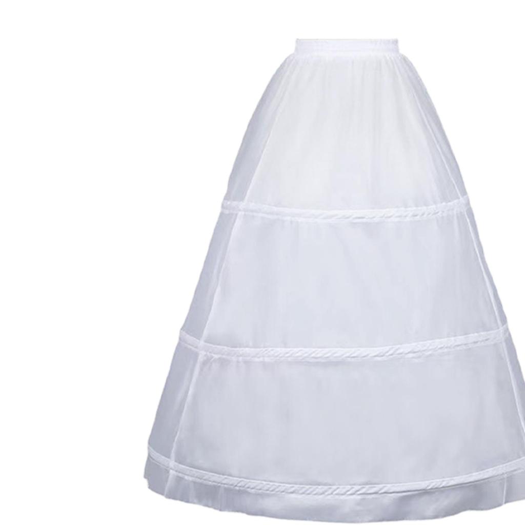 Bridal Crinoline Petticoat with Hoops And Skirt Support Multifunctional Accessory Steel Rings