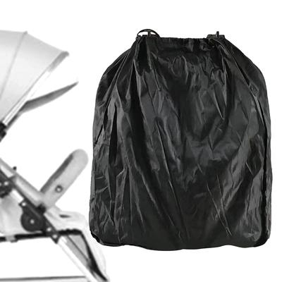 Wasserdichte Reisetasche für Kinderwagen, Reisetragetasche, Rucksack, Kinderwagen, große Kapazität, Aufbewahrungstasche mit Schultergurt-Organizer