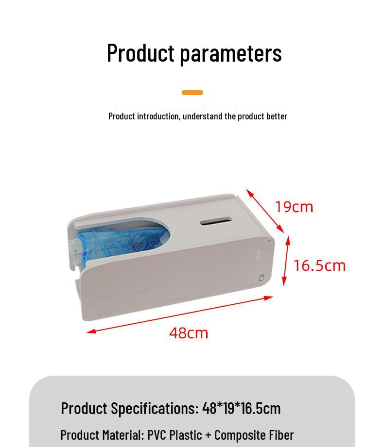 Automatic Shoe Cover Dispenser for Home & Showroom