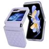 For Samsung Galaxy Z Flip7 FE 5G/Z Flip6 5G Case with Strap Card Slot PU+PC Phone Back Cover