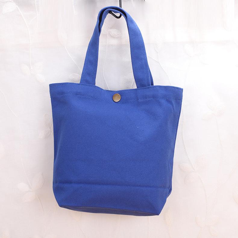 Canvas Portable Handheld Bag With Insulation For Travel And Lunch Use