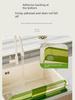 New Kitchen Sink Splash Guard Countertop Anti-Splash Water Barrier Sink Storage Drain Basket Rack Basket