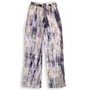 Lounge Pants L/XL Gold-Blue Greek Motif Handpainted Nomad