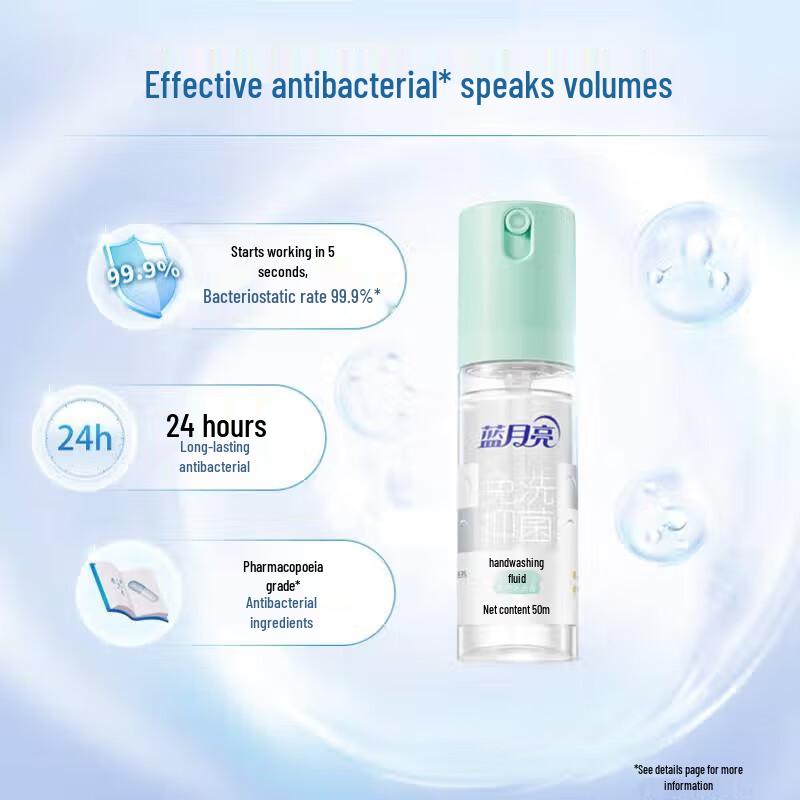 Blue Moon Rosemary No-Rinse Hand Sanitizer 3-Pack