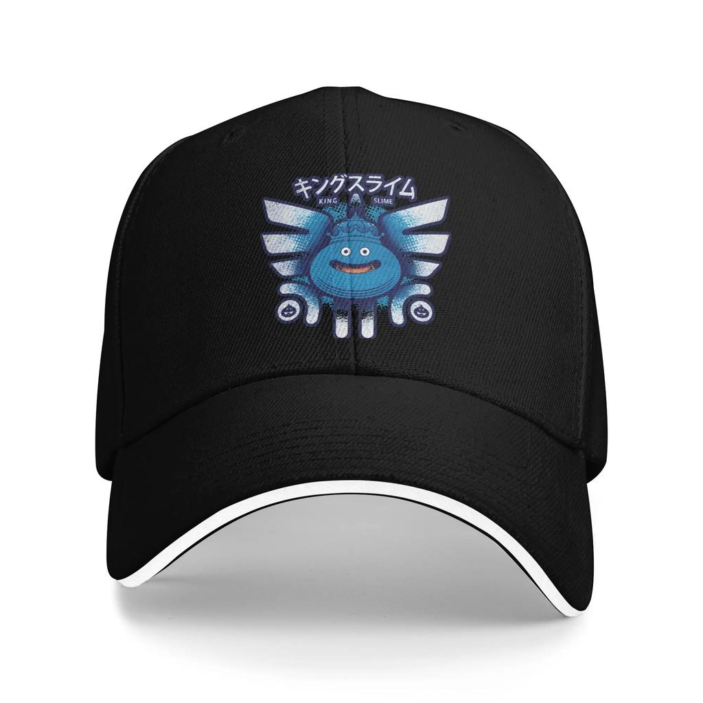 Dragon Quest Slime Baseball Cap Outfit Leisure Sun Cap For Unisex Women Golf Headewear Adjustable Fit