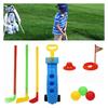 Rui Cheng Indoor Plastik Kinder Golf Spielzeug Set Sport Übung Ball Schläger Kombination