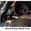 "Forged Carbon" Large Steering Wheel Paddle Shifters For VW MK6 Golf GTi Jetta