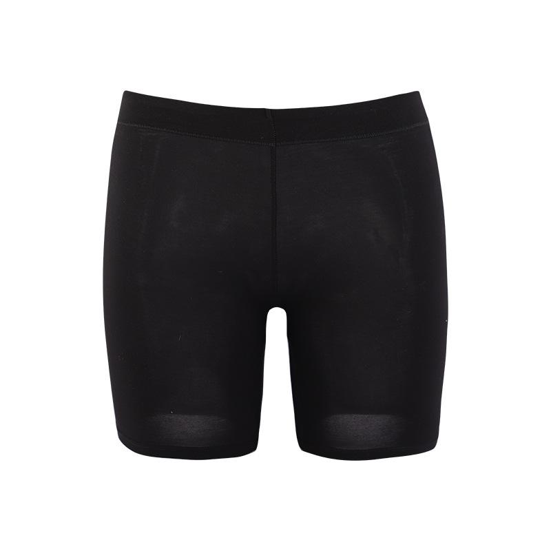 

Женские защитные брюки, антибликовое нижнее белье, антибактериальные шорты с подтяжкой бедер, подтягивающие живот, шорты с облегающим низом one size чёрный