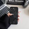 Trendige mattierte 3D-Engelsflügel Handyhülle für iPhone 17/16/15/14/13 Pro Max